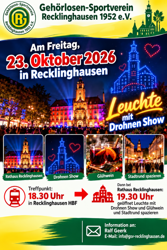 Leuchte mit drohnen show in recklinghausen 683x1024